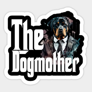 Rottweiler Dog Mom Dogmother Dogs Mommy Rottie Sticker